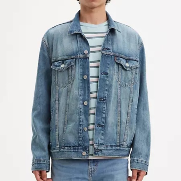 Levi’s denim trucker jean jacket - Picture 1 of 4